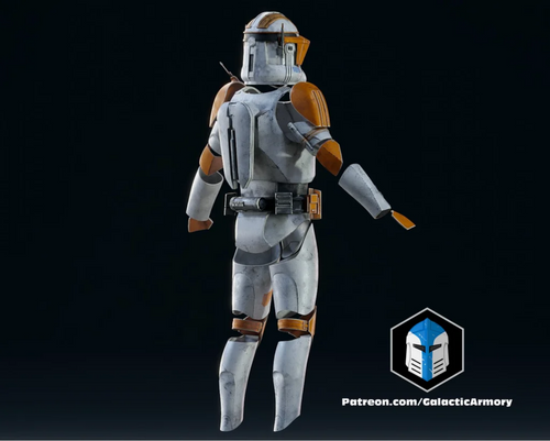 Accessoires de l’armure du commandant Cody