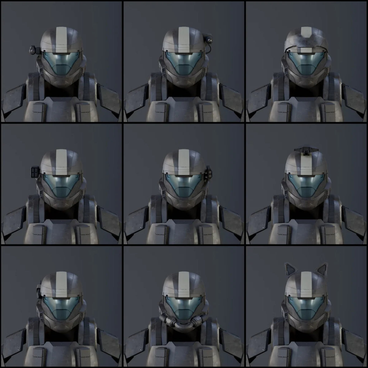 Halo 3 ODST Romeos Schutzbrille
