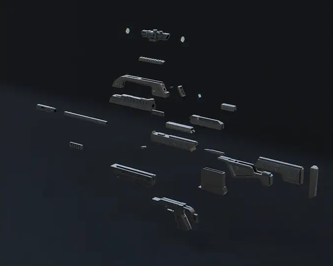 Halo Infinite BR75 Kampfgewehr
