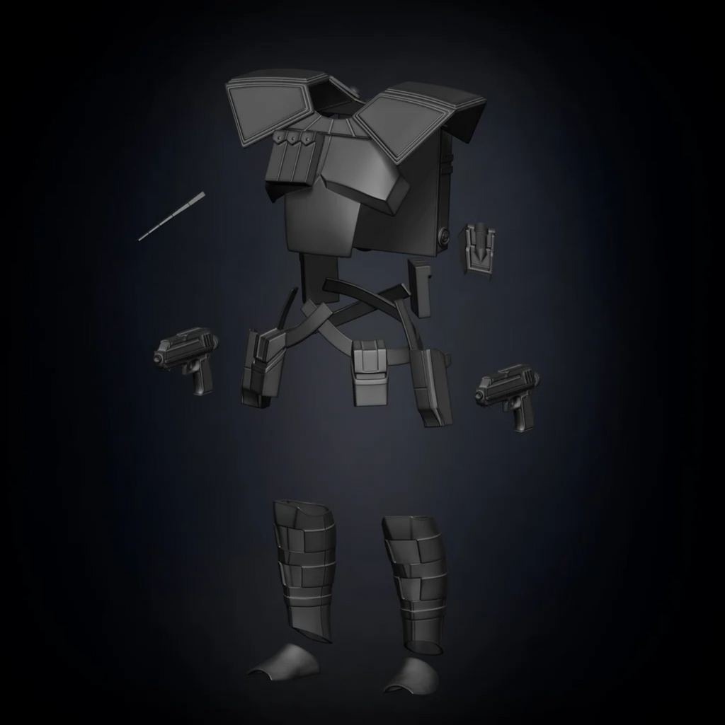 Accessoires d’armure de soldat clone ARC
