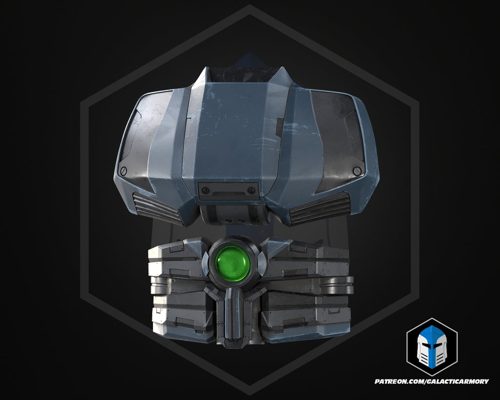 Halo 3 ODST Dare's Chest Plate & Backpack
