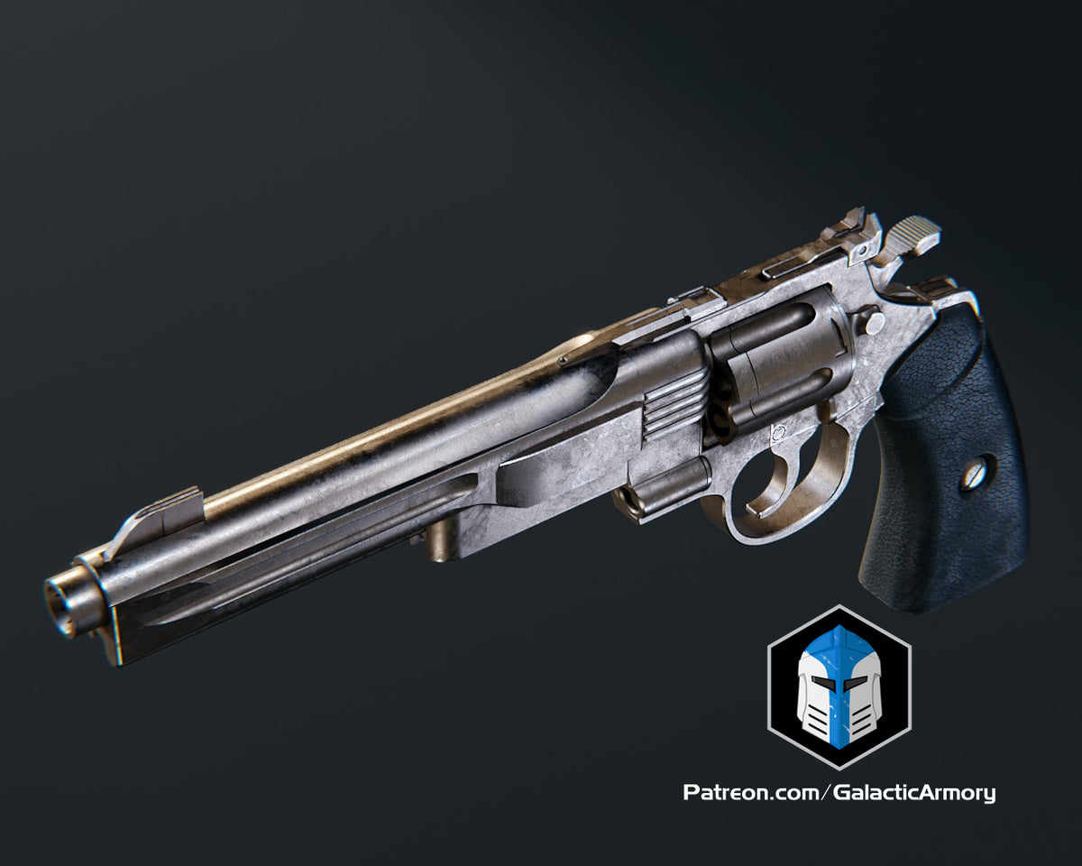 Pistolet-blaster de pistolero mandalorien