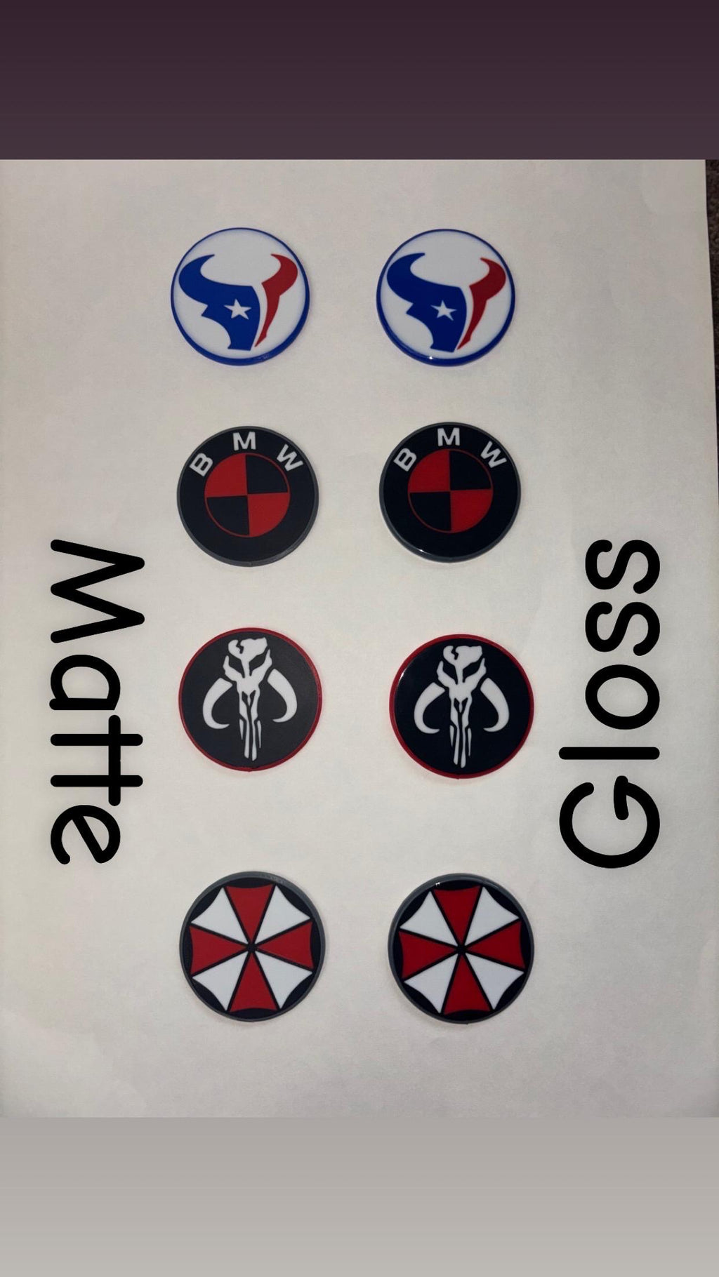 BMW Self leveling Center Caps Package